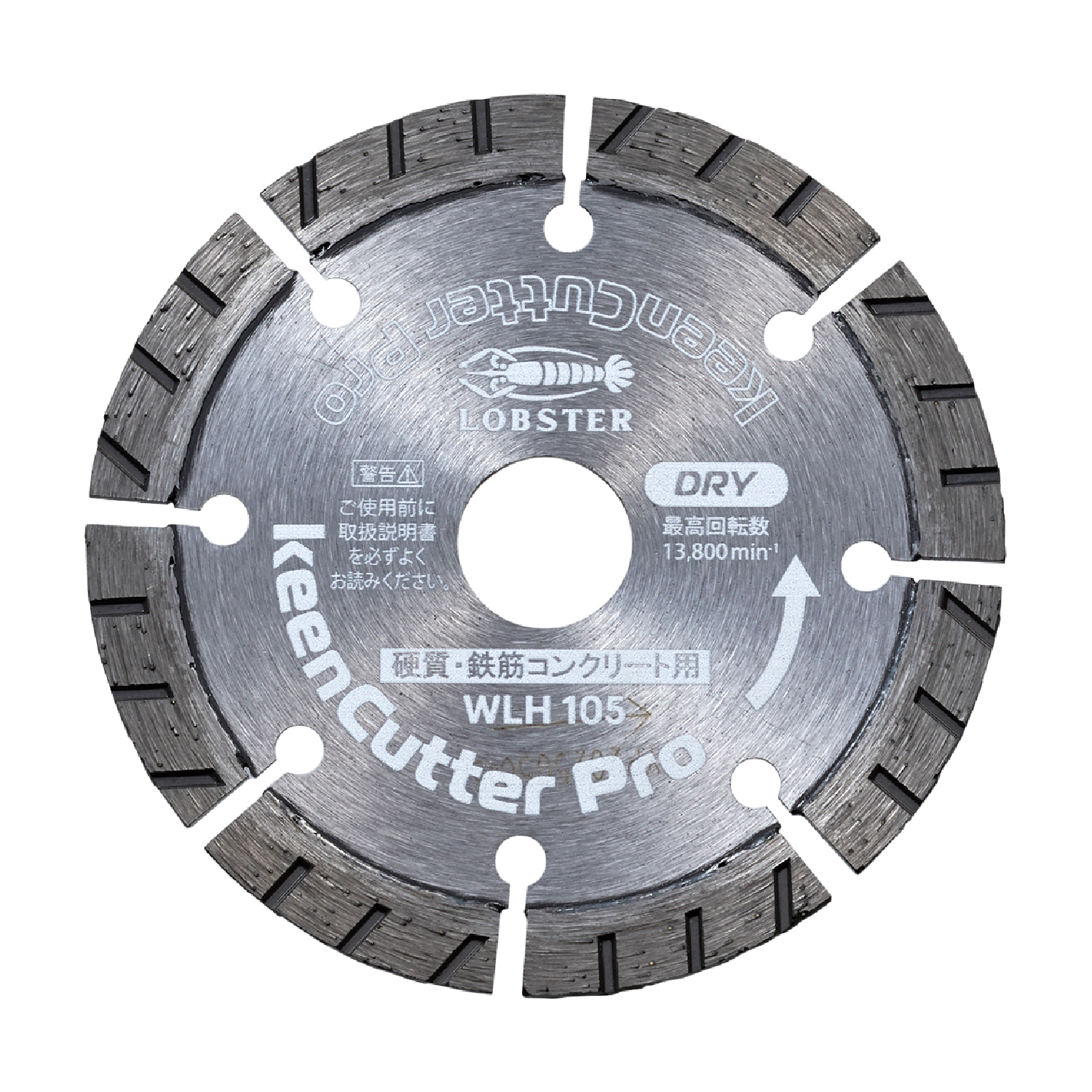 Đá cắt cho bê tông cốt thép Lobster WLH105 WLH125 WLH150 WLH180 WLH200 kích thước 106-200mm Hàng Chính Hãng Made in Japan