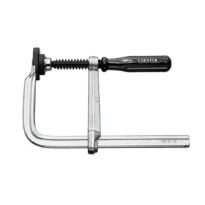 Cảo kẹp chữ F tay cầm gỗ Lobster WS1010A WS1510A WS2010A WS2510A độ mở 100-250mm Hàng Chính Hãng Made in Japan